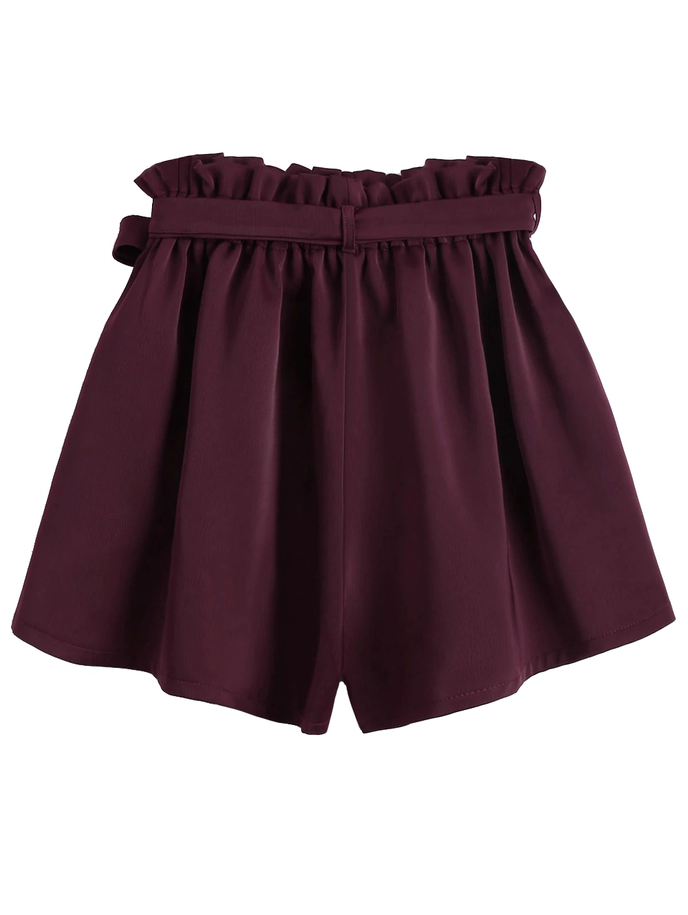 Women's Smocked Belted High Waisted Shorts - One Size | eBay
